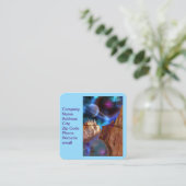 超越する スクエア名刺 (スタンド正面)