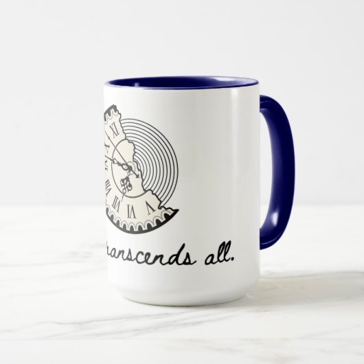 超越する マグカップ (正面右)