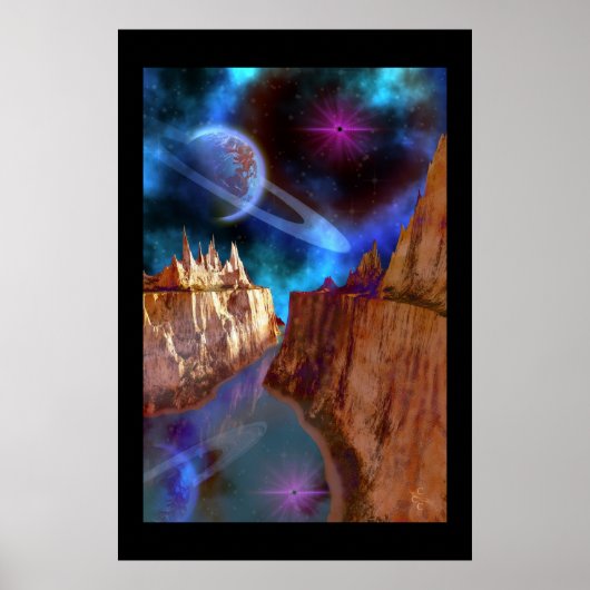 超越プリント ポスター (正面)