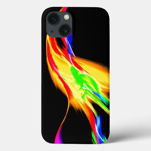 超越レインボー誕生が飛行抽象芸術 Case-Mate iPhoneケース (裏面)
