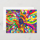 超越的な花 ポストカード (正面/裏面)