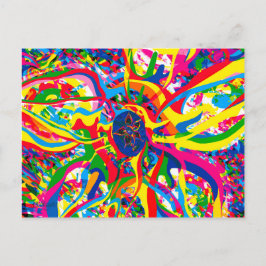 超越的な花 ポストカード