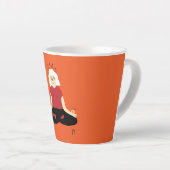 超越瞑想 カフェラテマグ (右アングル)