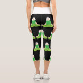 超越瞑想 カプリレギンス (裏面)