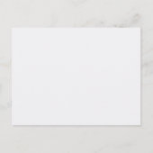 超軽量グレーの背ミニマル景 シーズンポストカード (正面)