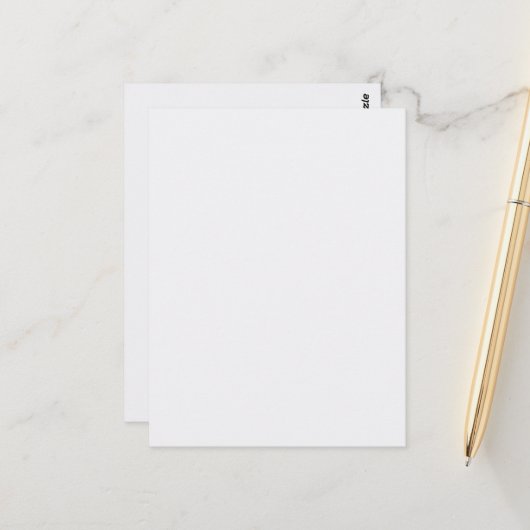 超軽量グレーの背ミニマル景 ポストカード (正面/裏面インサイチュ)