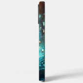 超透明リーフ付き電話ケースデザイン Case-Mate iPhoneケース (裏面 / 左)