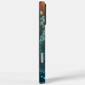 超透明リーフ付き電話ケースデザイン Case-Mate iPhoneケース (裏面 / 右)