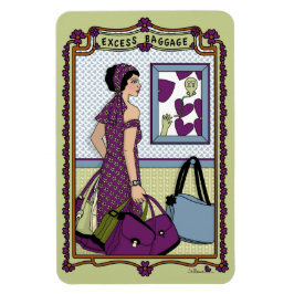 超過手荷物_A_4x6冷蔵庫磁石 マグネット