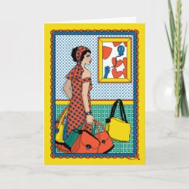 超過手荷物_B_グリーティング カード