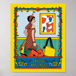 超過手荷物_B_8x10ポスター ポスター