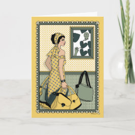 超過手荷物_C_グリーティング カード