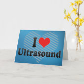 超音波が好き カード (黄色い花)