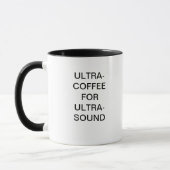 超音波のためのULTRA-COFFEE マグカップ (左)