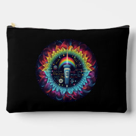 超音波カラフル超音波物理学 アクセサリーポーチ