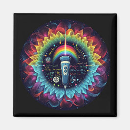 超音波カラフル超音波物理学 マグネット