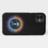 超音波カラフル超音波物理学 Case-Mate iPhoneケース (裏面(横))