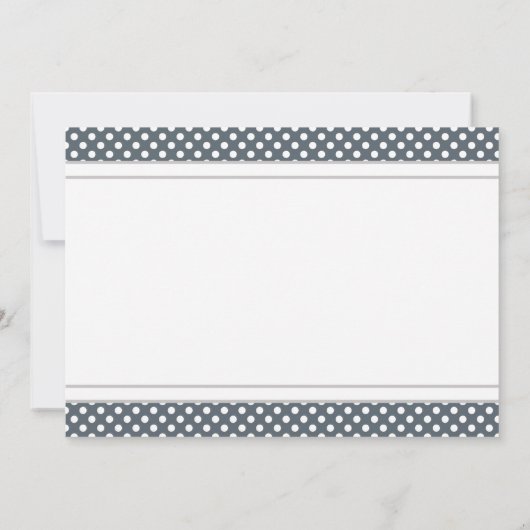 超音波シンプルユニセックスベビー発表 案内状 (裏面)