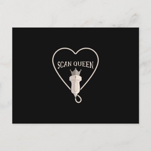 超音波スキャン ポストカード (正面)