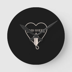 超音波スキャン ラウンド壁時計