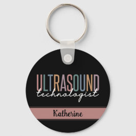 超音波パーソナライズされた技術者の贈り物 キーホルダー