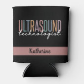 超音波パーソナライズされた技術者の贈り物 缶クーラー (正面)