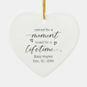 超音波乳児ロスベビーメモリアル記念 セラミックオーナメント (正面)