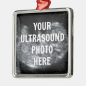 超音波写真テンプレート メタルオーナメント (左)