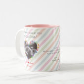 超音波妊娠告知おばあちゃん ツートーンマグカップ (正面左)