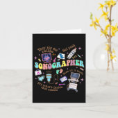 超音波技術ソノグラフナショナルナースデー カード (黄色い花)