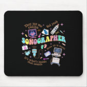 超音波技術ソノグラフナショナルナースデー マウスパッド (正面)