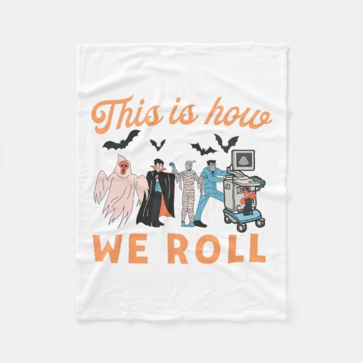 超音波技術幽霊脈管技術ソノグラファーH フリースブランケット (正面)