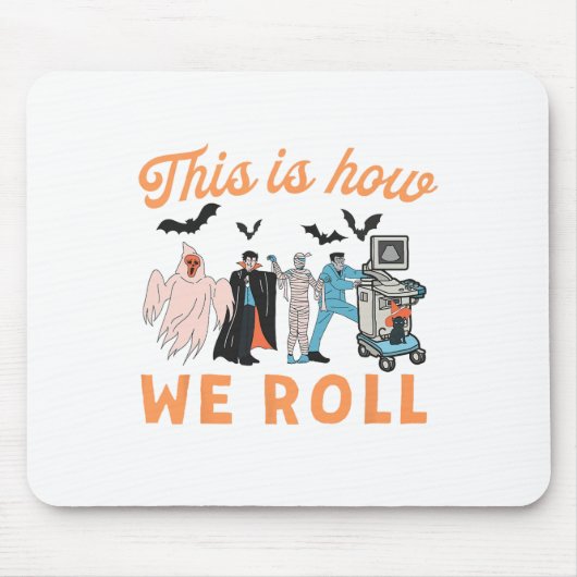 超音波技術幽霊脈管技術ソノグラファーH マウスパッド (正面)