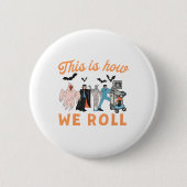 超音波技術幽霊脈管技術ソノグラファーH 缶バッジ (正面)