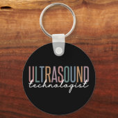 超音波技術者 キーホルダー (正面)