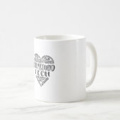 超音波技術、ソノグラフ、UTライフ コーヒーマグカップ (正面右)