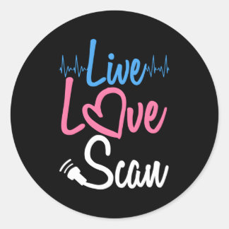 超音波技術Sonograper Live Love Scan ラウンドシール