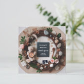 超音波検査で妊娠が明らかになる 案内状 (スタンド正面)