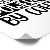 超音波検査コーヒー |超音波診断装置 ポスター (角)