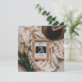 超音波素朴な妊娠発表 シーズンカード (スタンド正面)