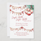 超音波走査写真スカンジィ妊娠リビール シーズンカード (正面)