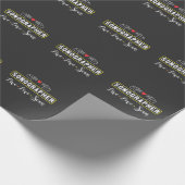 超音波超音波超音波検査技師が超音波検査の専門職をスキャン ラッピングペーパー (角)