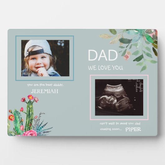 超音波2フォトチャイルドサボテン フォトプラーク (正面)