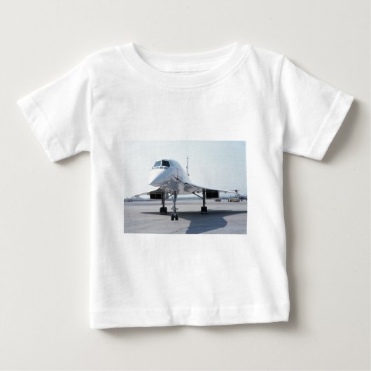 超音速コンコルド ベビーTシャツ (正面)