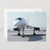 超音速コンコルド ポストカード (正面/裏面)