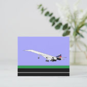 超音速コンコルド ポストカード (スタンド正面)