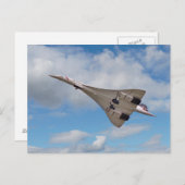 超音速コンコルドG-BOAB ポストカード (正面/裏面)