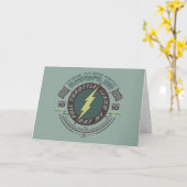 超音速パパ – セントラルシティモータースポーツ カード (黄色い花)