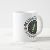 超音速パパ – セントラルシティモータースポーツ ジャンボコーヒーマグカップ (正面右)