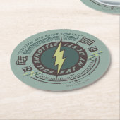 超音速パパ – セントラルシティモータースポーツ ラウンドペーパーコースター (アングル)